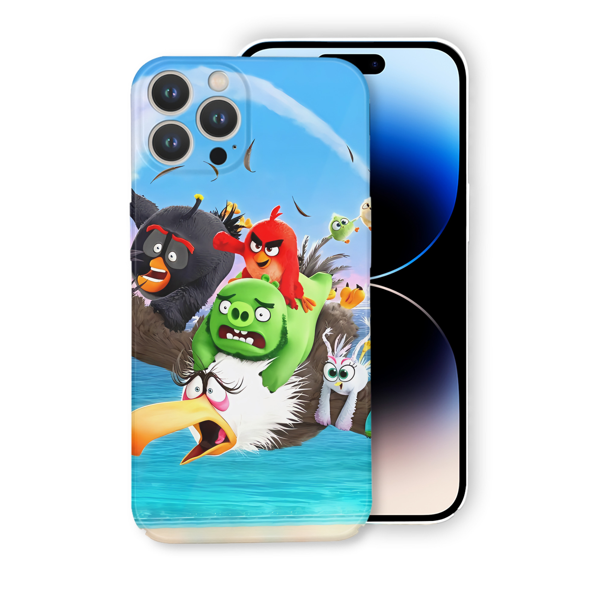 （画像用） Angry Birds アングリーバード 【iPhone 14シリーズ対応】ハードケース